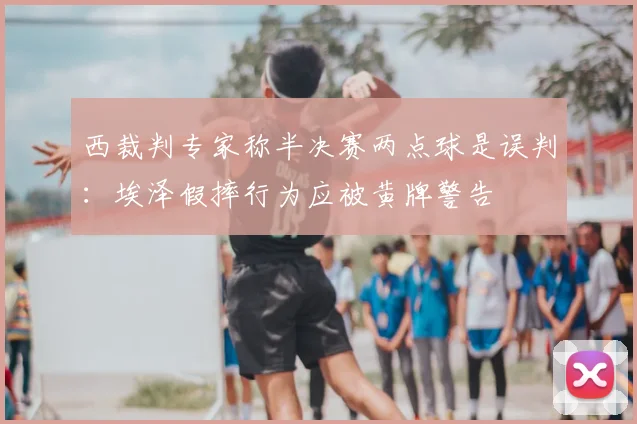 西裁判专家称半决赛两点球是误判：埃泽假摔行为应被黄牌警告